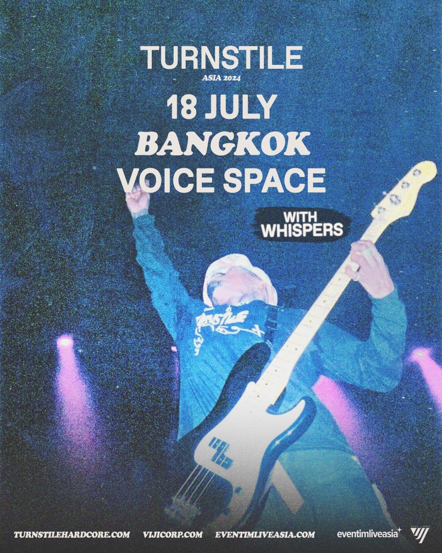 TURNSTILE – Asia 2024 Tour  Live in Bangkok