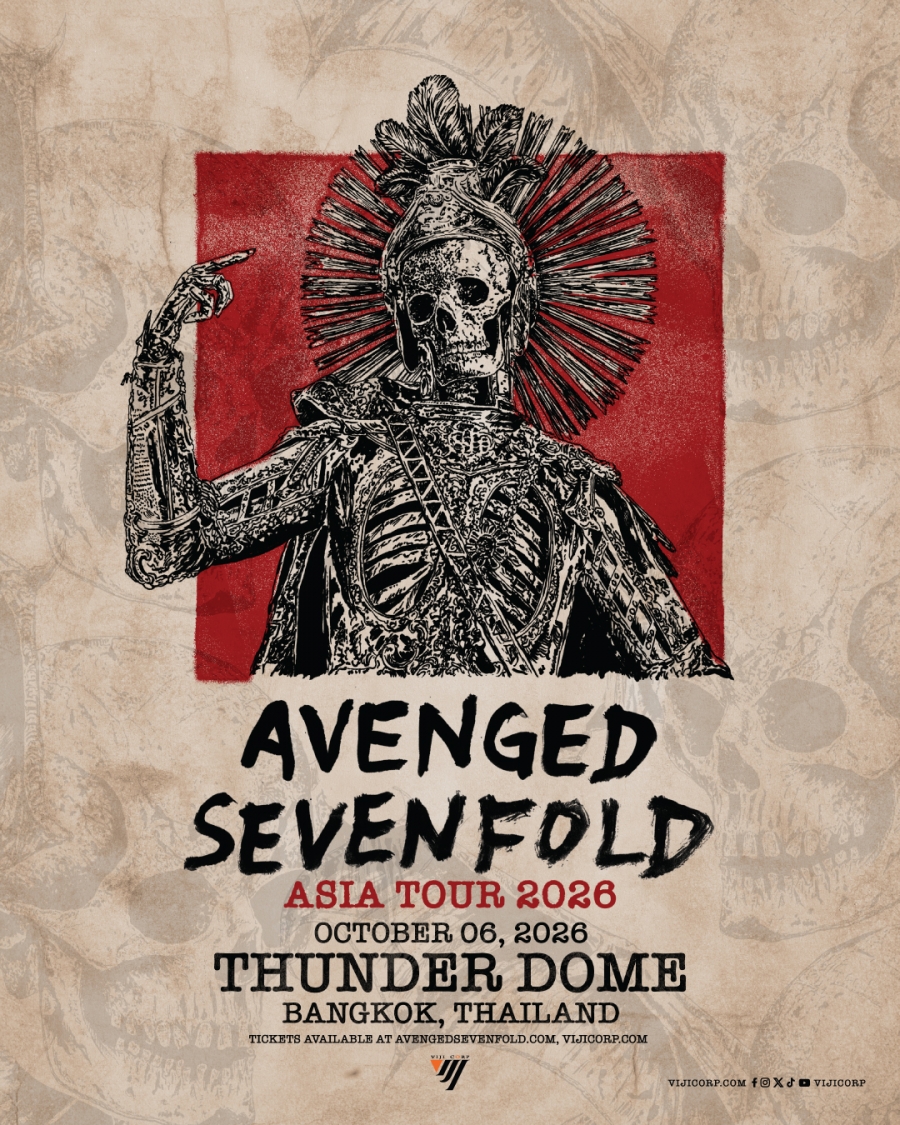 Avenged Sevenfold Asia Tour 2026 in Bangkok 
